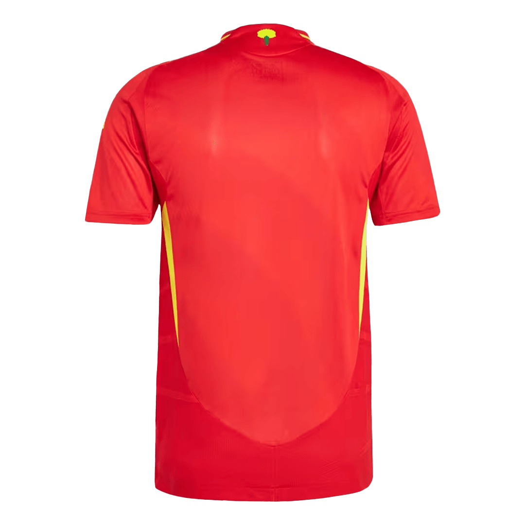 Spain Home Player Version Football Jersey Euro 2024