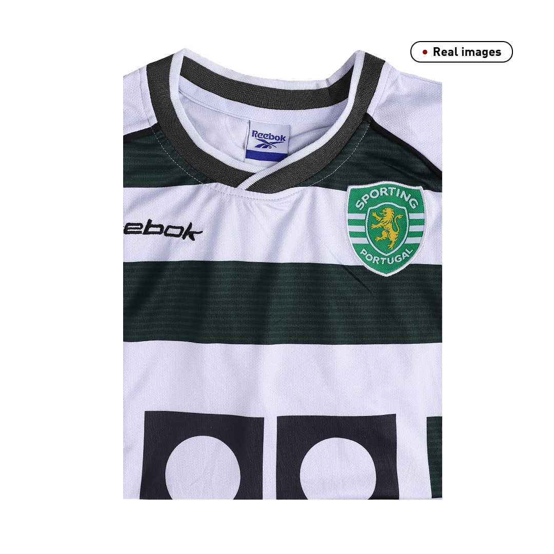 Maillot de football rétro domicile Sporting CP 2001/03