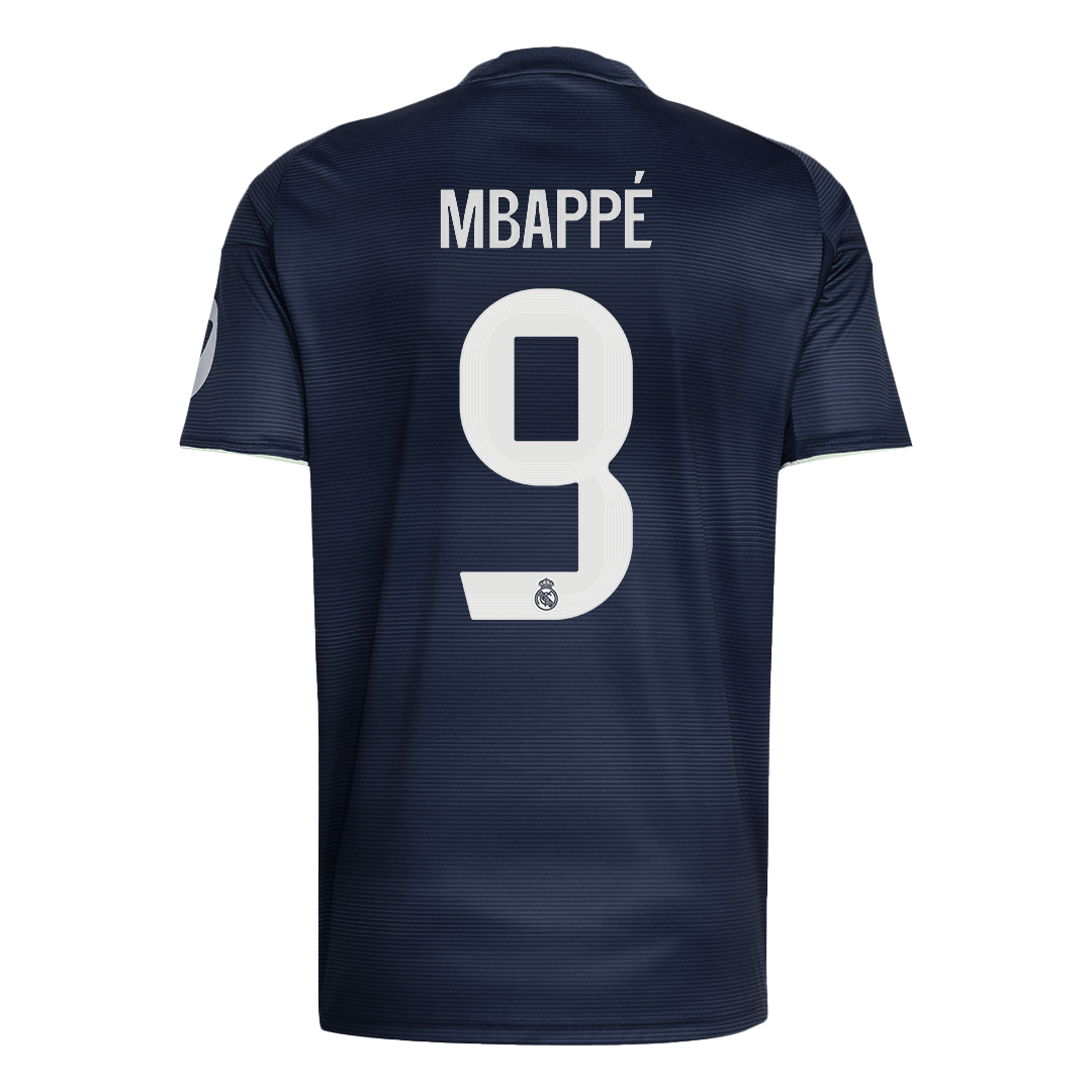 MBAPPÉ #9 Real Madrid Away Soccer Jersey 2025/26