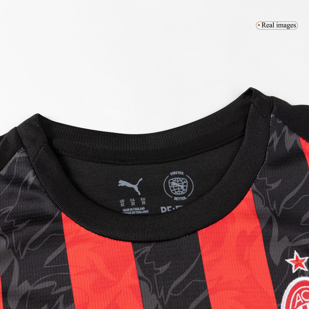 AC Milan Kid's Home Kit - Jersey+Shorts 2025/26