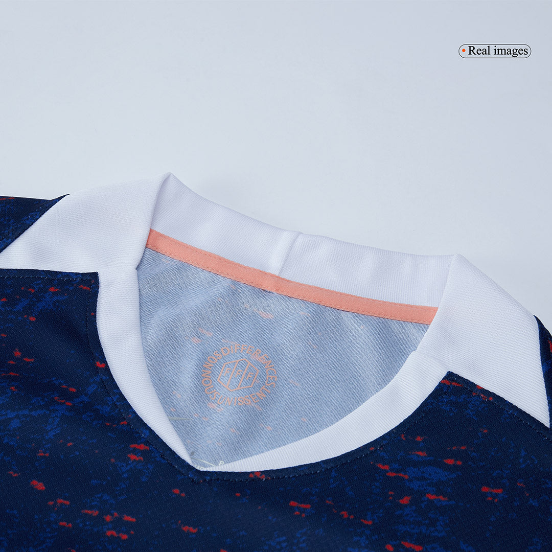 Men's France Home Soccer Jersey 2025 Blue - Women's Euro