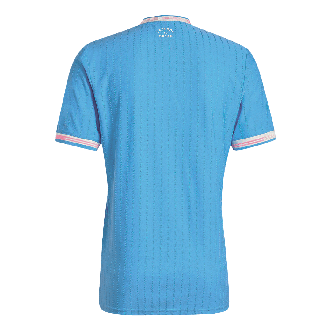 Inter Miami Player Version Third away Soccer Jersey 2025 Blue