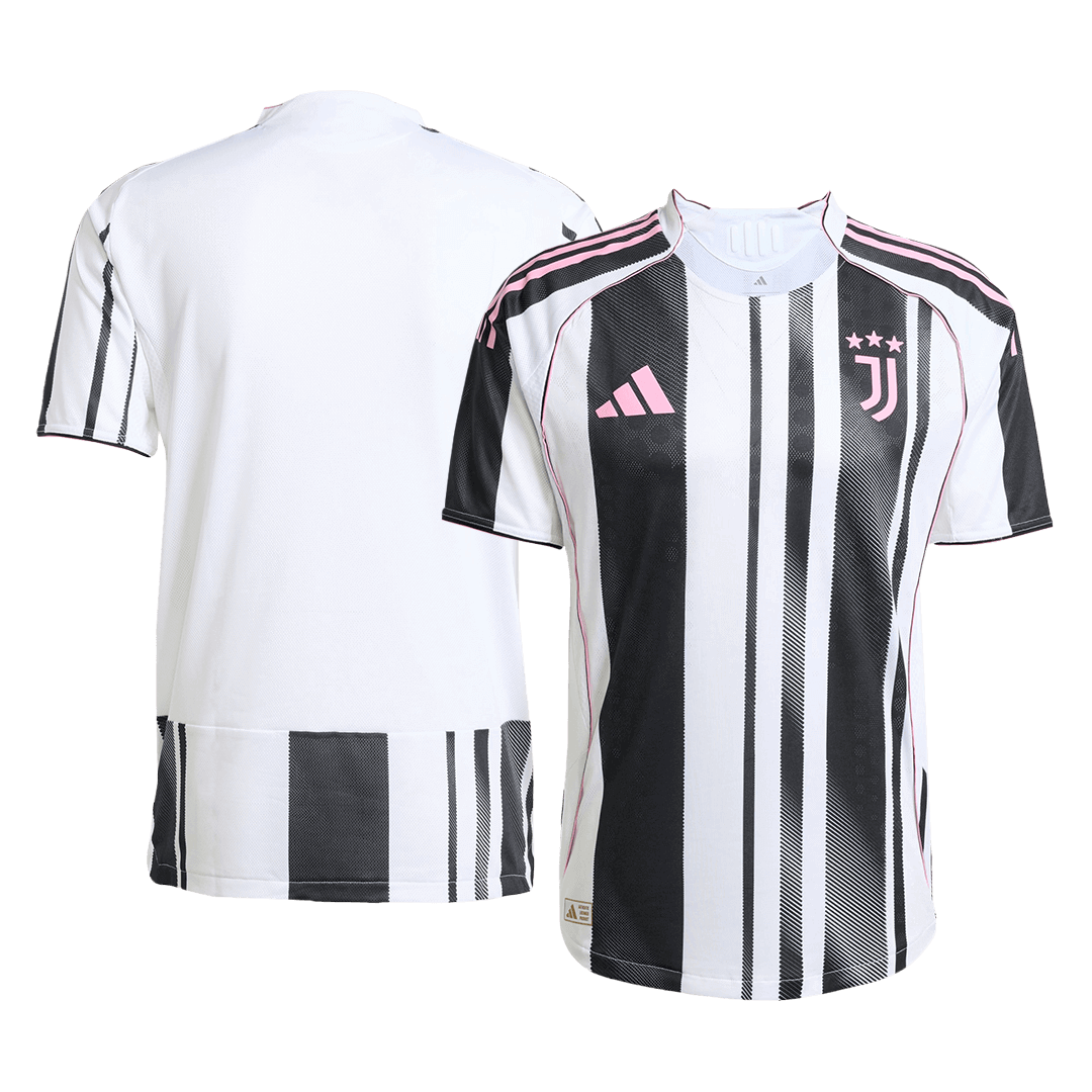 Juventus Player Version Home Soccer Jersey 2025/26 Black&White