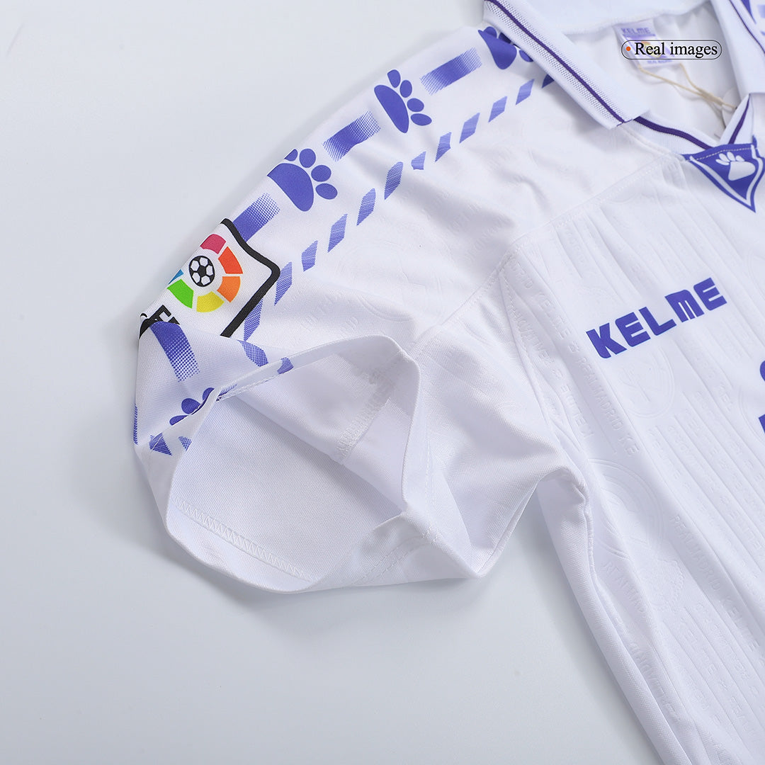 Real Madrid 1996/97 Home Retro Soccer Jersey