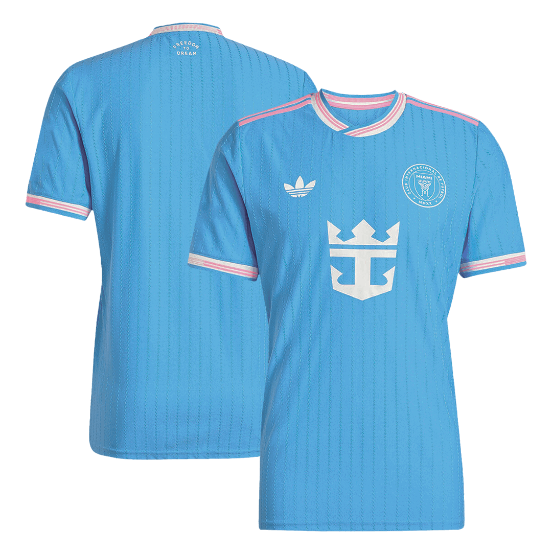 Inter Miami Player Version Third away Soccer Jersey 2025 Blue