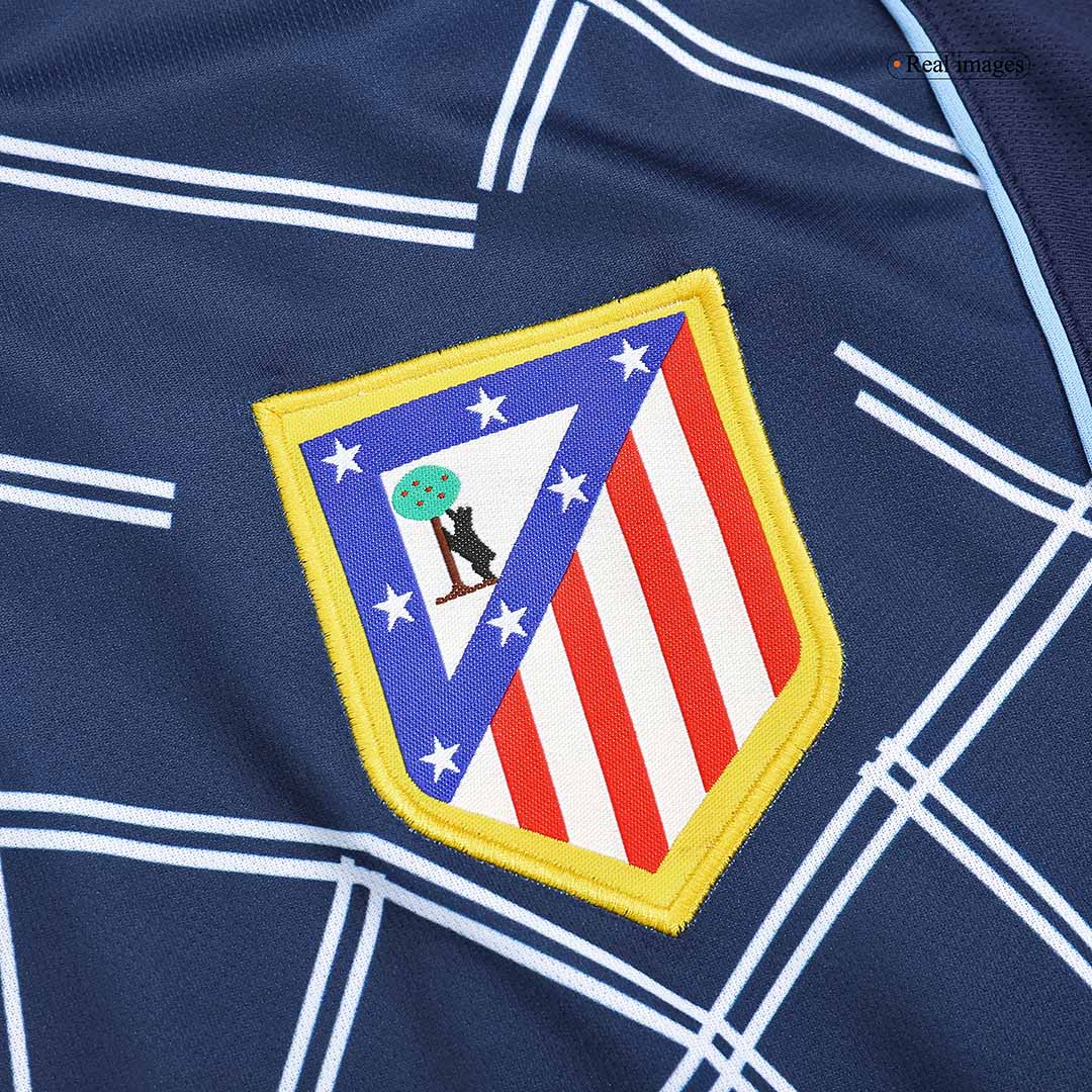 Camiseta retro de fútbol de visitante Torres #9 del Atlético de Madrid 2004/05