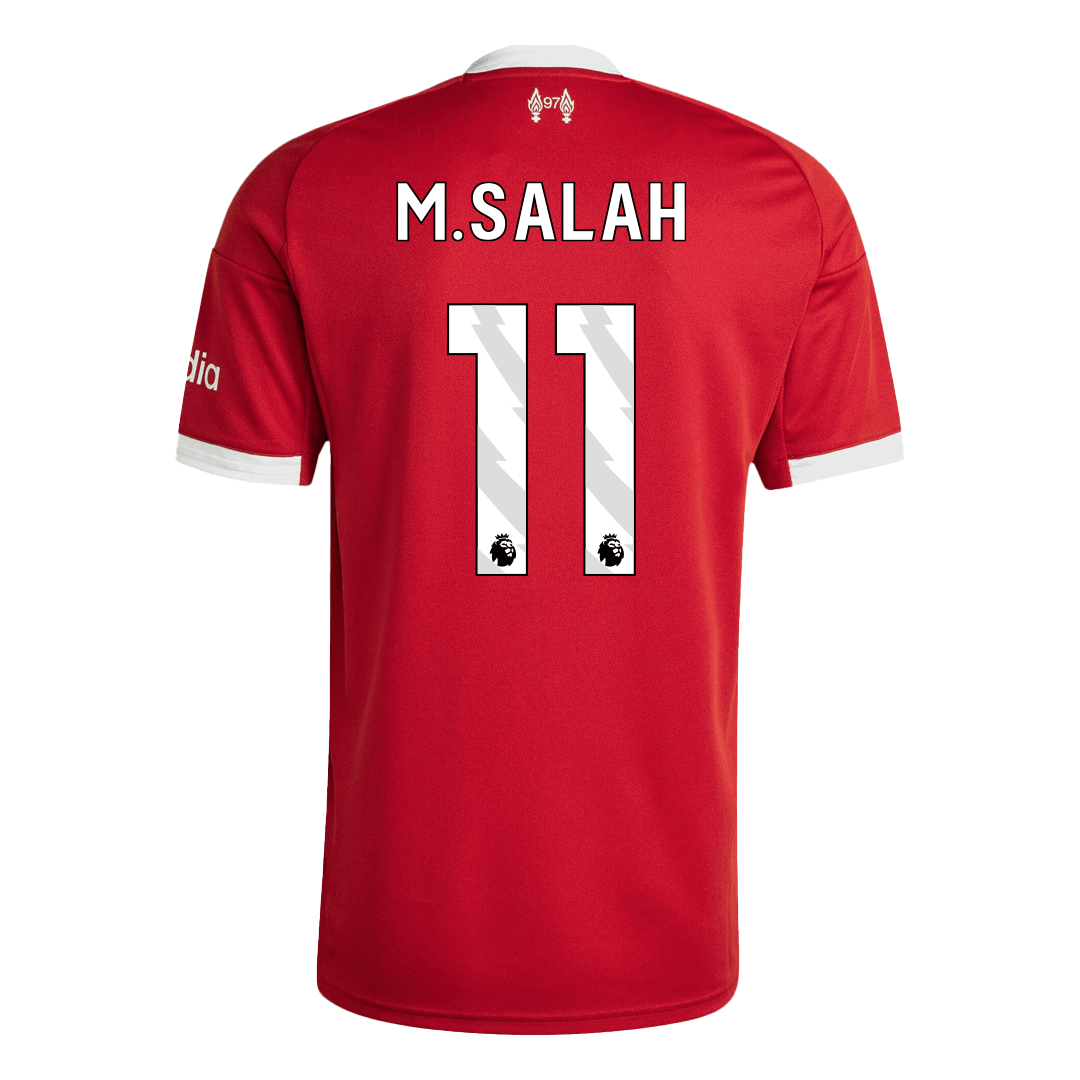 M.SALAH #11 Liverpool Home Soccer Jersey 2025/26