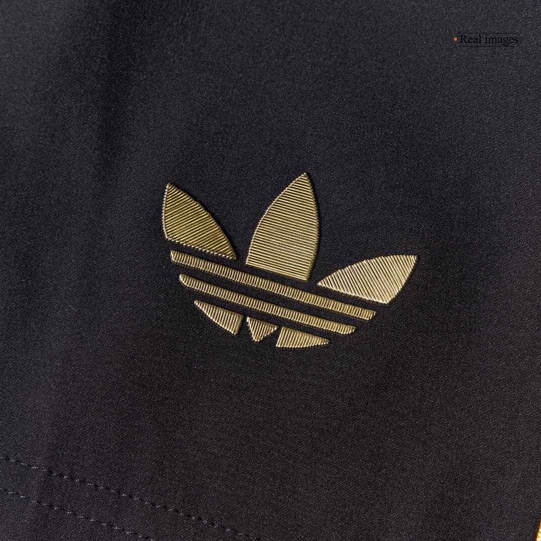 Mexico Third Away Player Version Soccer Shorts 2025 Black - Gold Cup