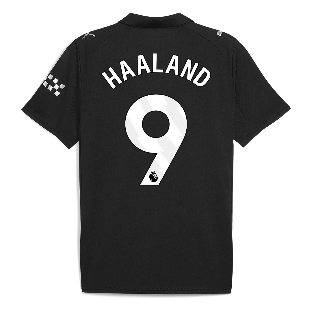 HAALAND #9 Manchester City Away Soccer Jersey 2025/26