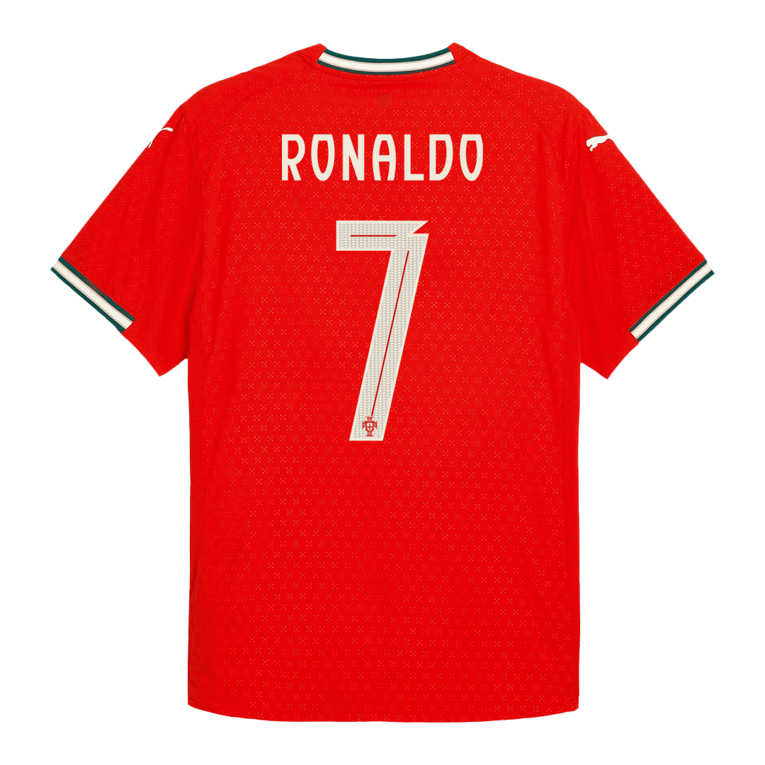RONALDO #7 Portugal Home Player Version Football Jersey 2025 Red