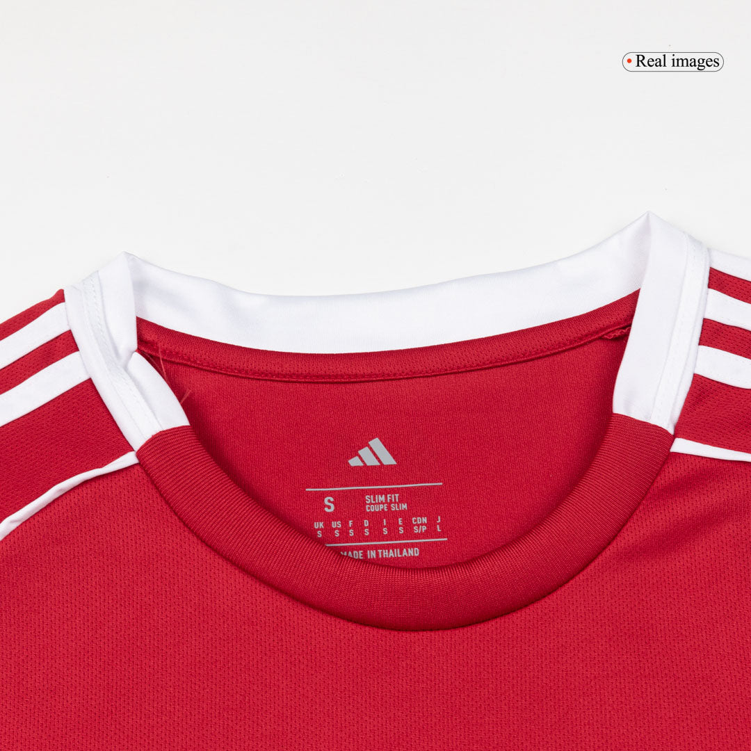 Liverpool Home Long Sleeve Soccer Jersey 2025/26