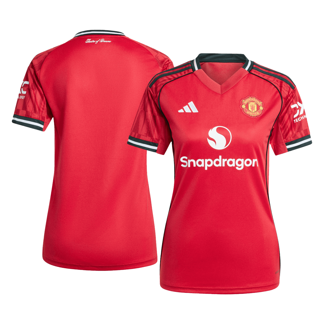 Camiseta de local del Manchester United femenino 2025/26