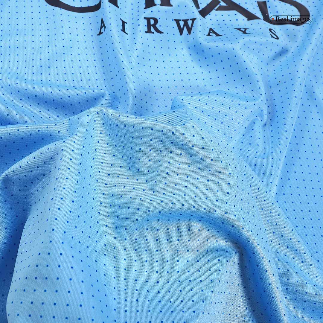 Retro 2011/12 Manchester City Home Soccer Jersey