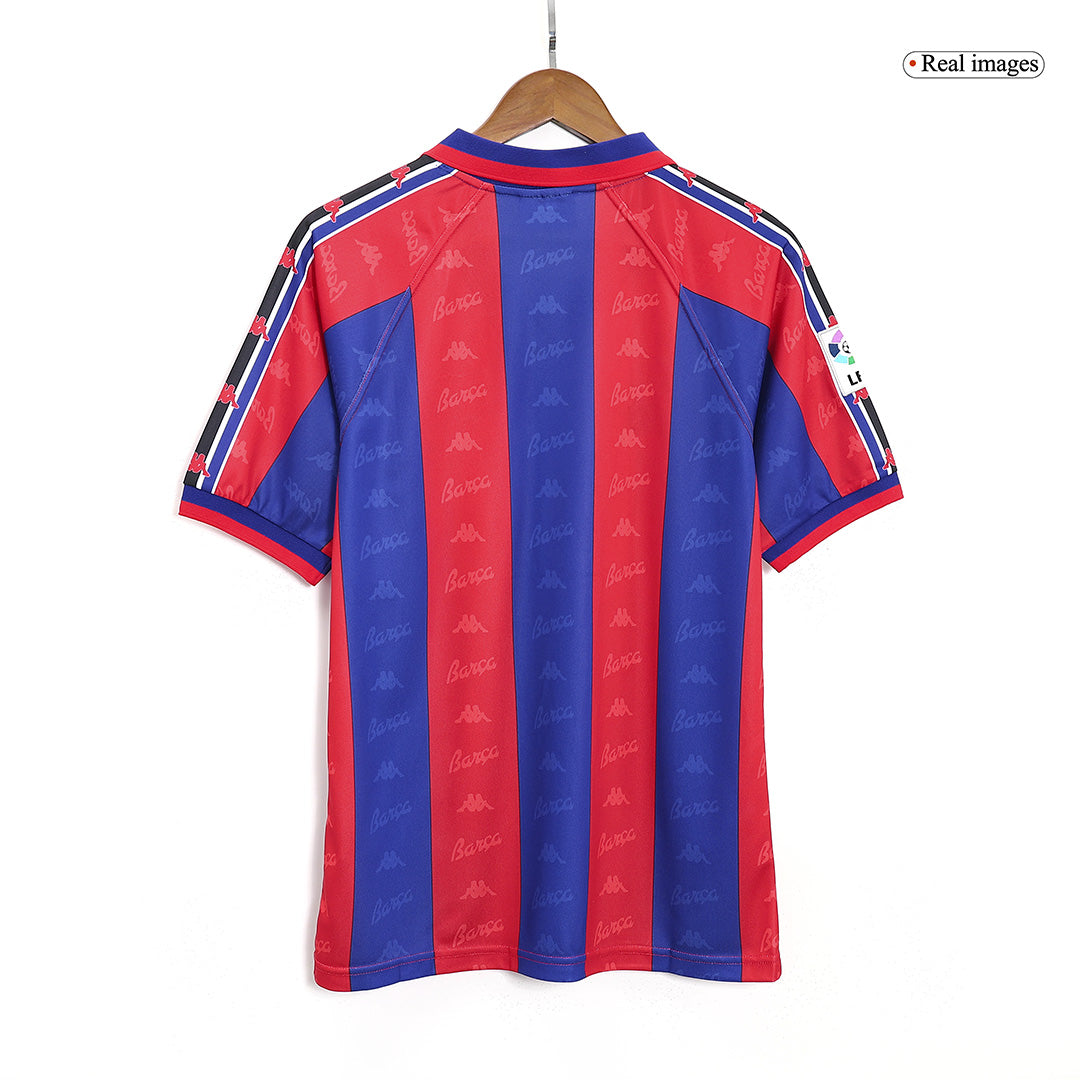Barcelona 1996/97 Retro Home Soccer Jersey
