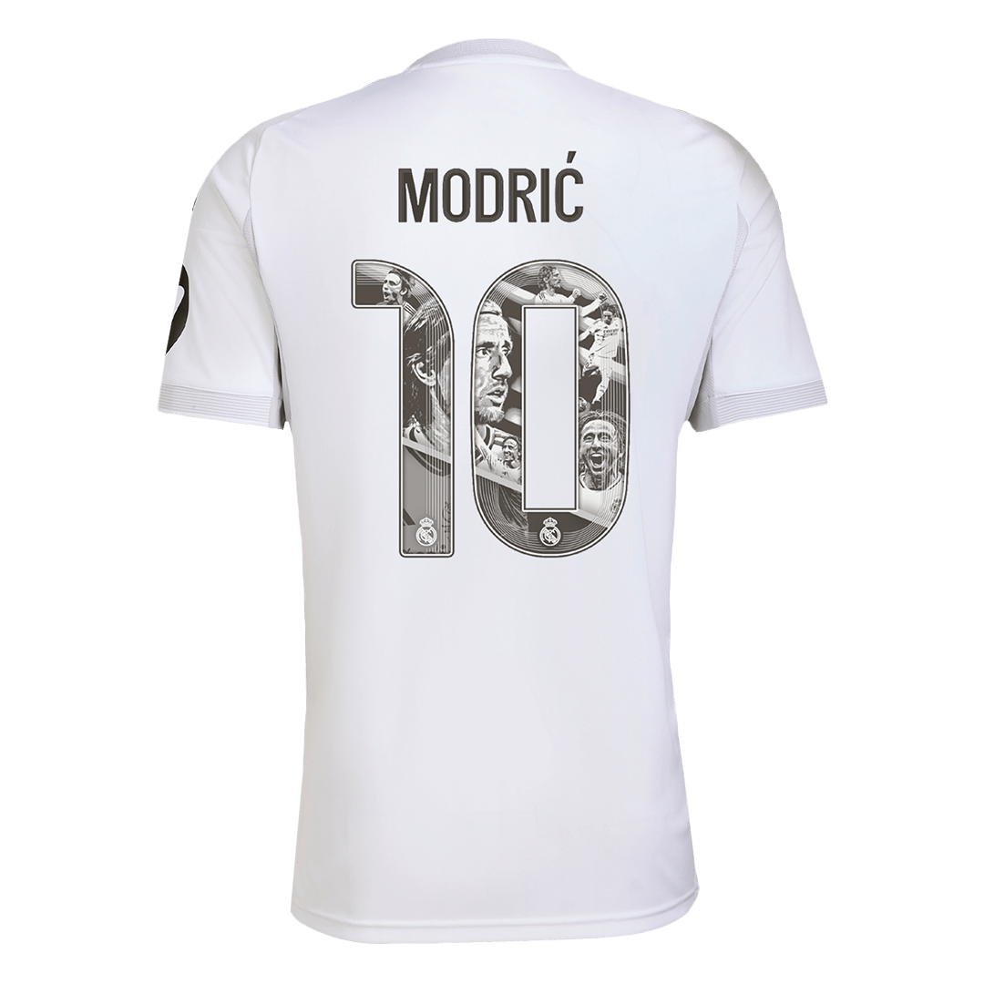 Camiseta de fútbol MODRIĆ Special #10 Real Madrid Primera equipación 2025/26 Blanco