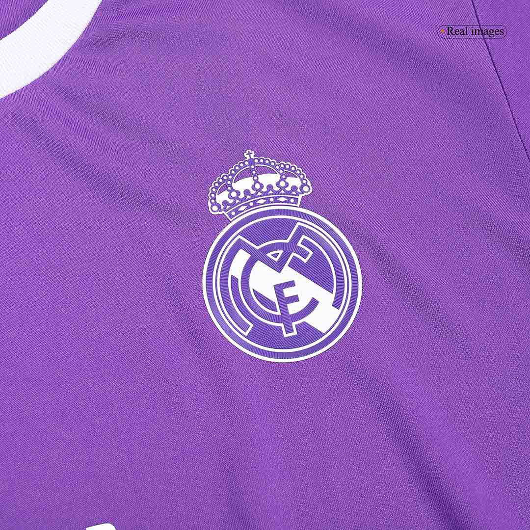Real Madrid 2016/17 Away Long Sleeve Retro Soccer Jersey