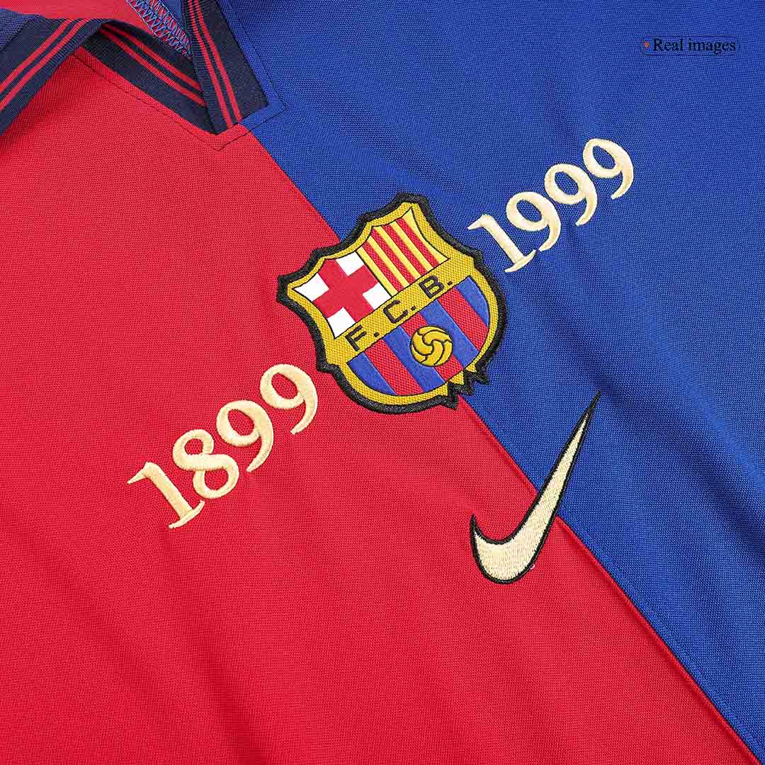 Barcelona 1999/00 Home Retro Soccer Jersey