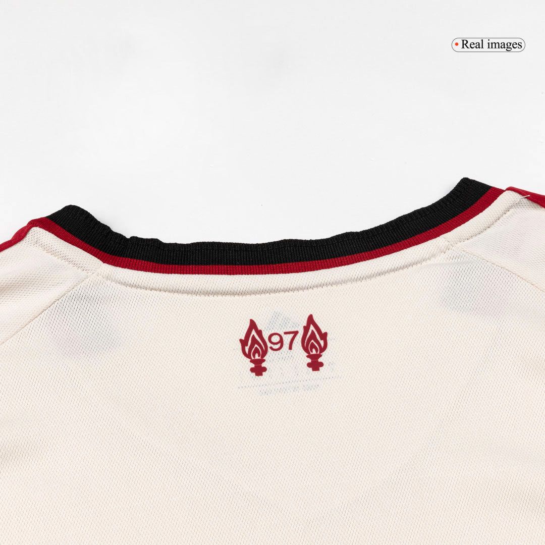 Liverpool Away Long Sleeve Soccer Jersey 2025/26