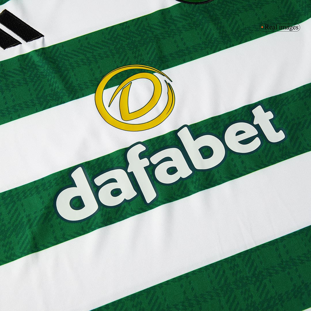Celtic Home Soccer Jersey 2025/26 Green&White