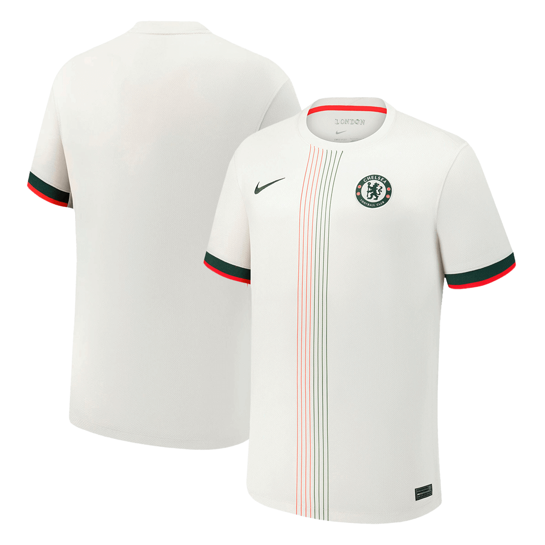 Camiseta de visitante del Chelsea 2025/26 blanca