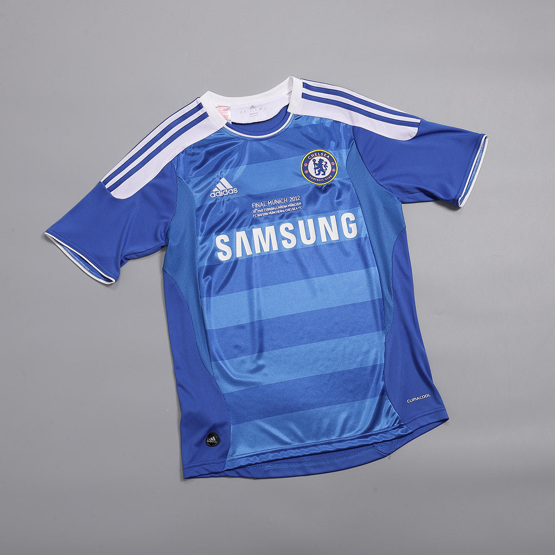 Chelsea 2011/12 Home Retro Soccer Jersey - UCL