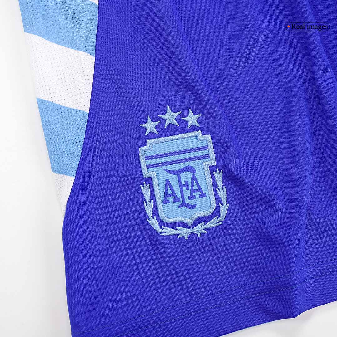 Argentina Kid's Away Football Jersey Kit (Jersey+Shorts+Socks) 2024