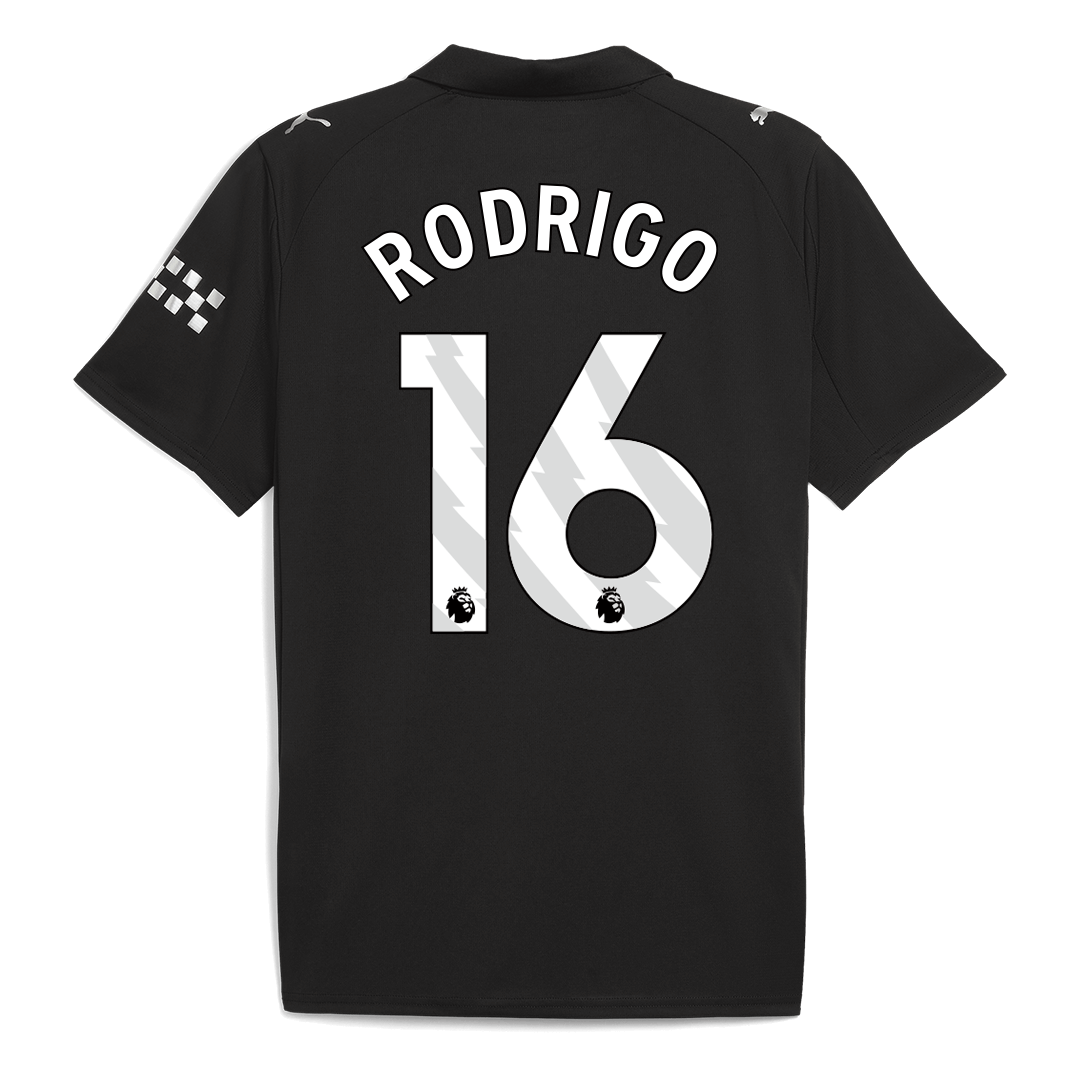 RODRIGO #16 Camiseta de visitante del Manchester City 2025/26