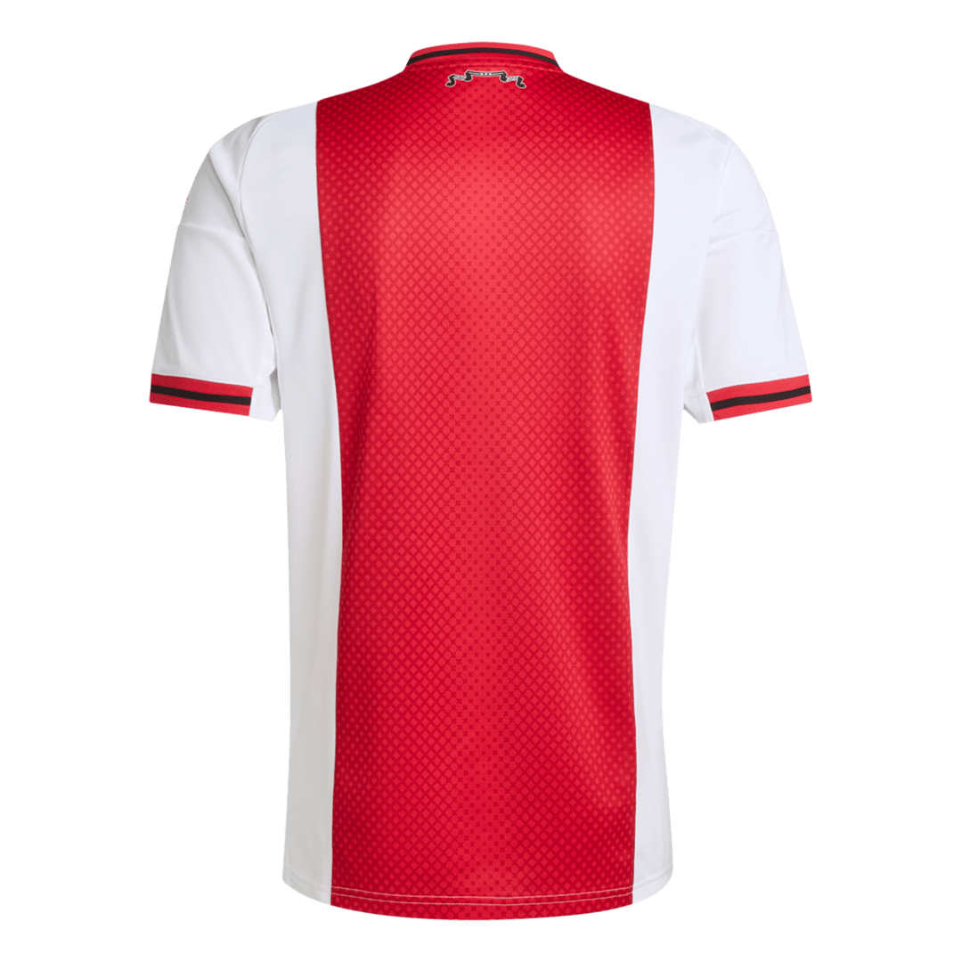 Camiseta de local del Ajax 2025/26 roja y blanca
