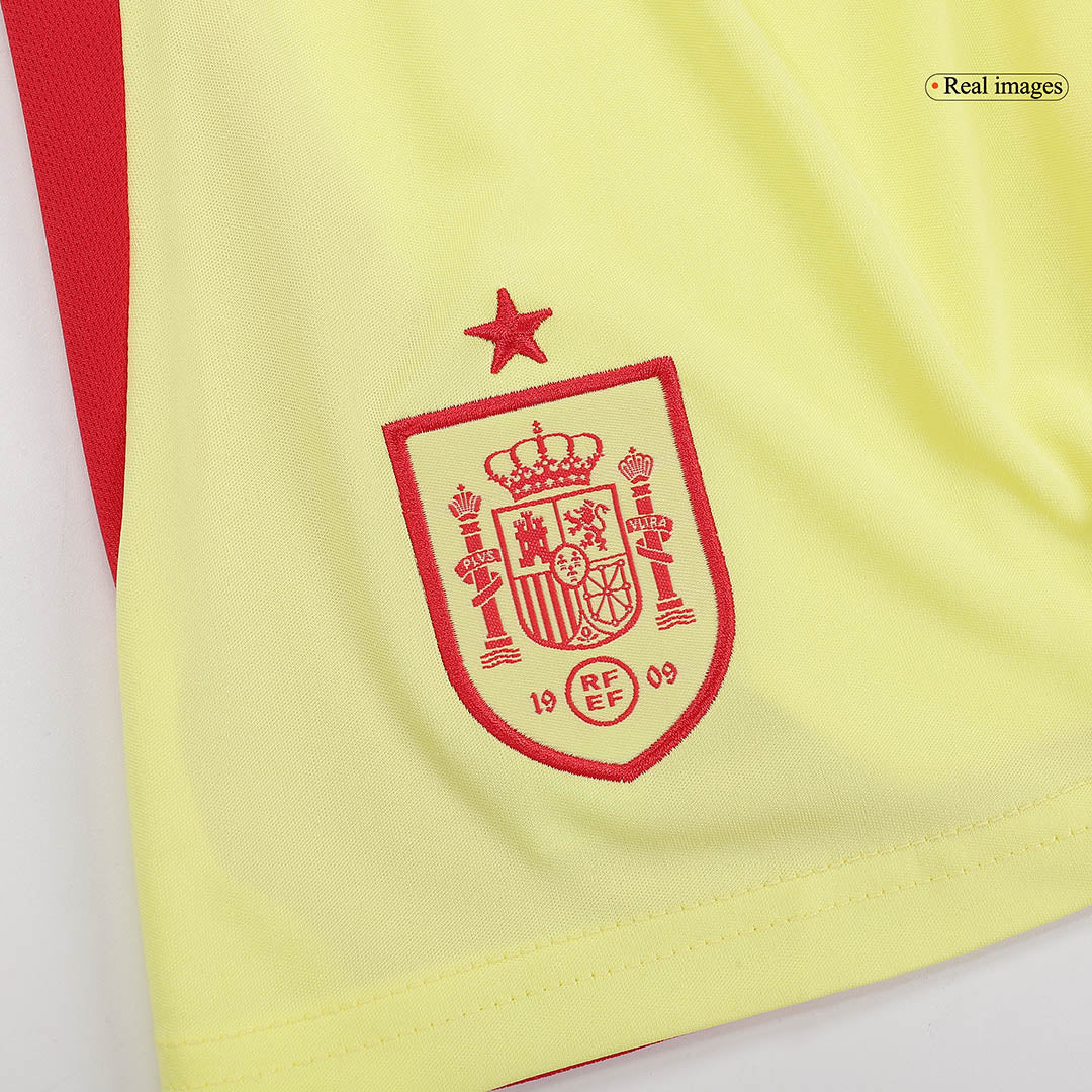 Spain Kid's Away Football Jersey Kit (Jersey+Shorts+Socks) Euro 2024