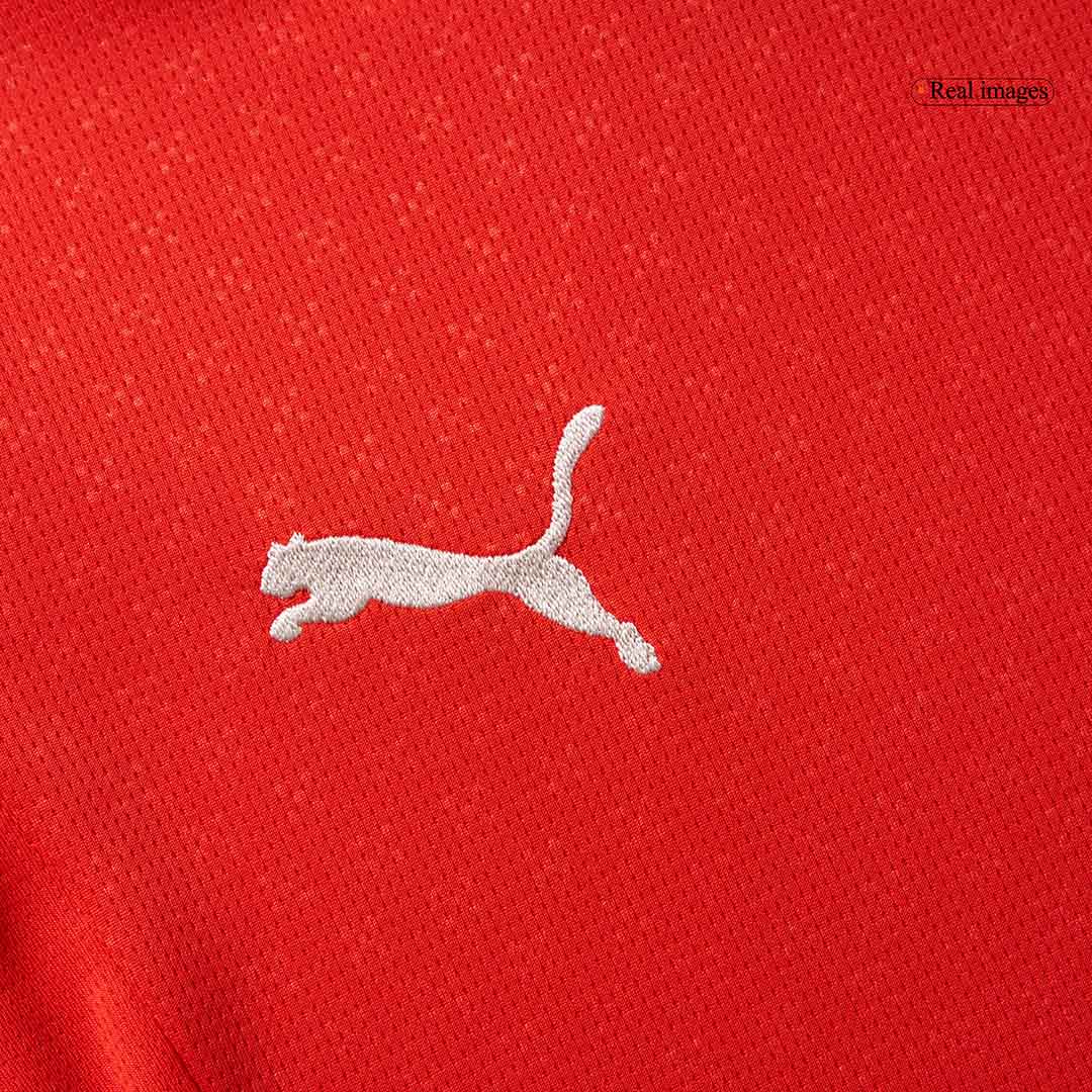 RONALDO #7 Portugal Women's Home Football Jersey 2025 Red
