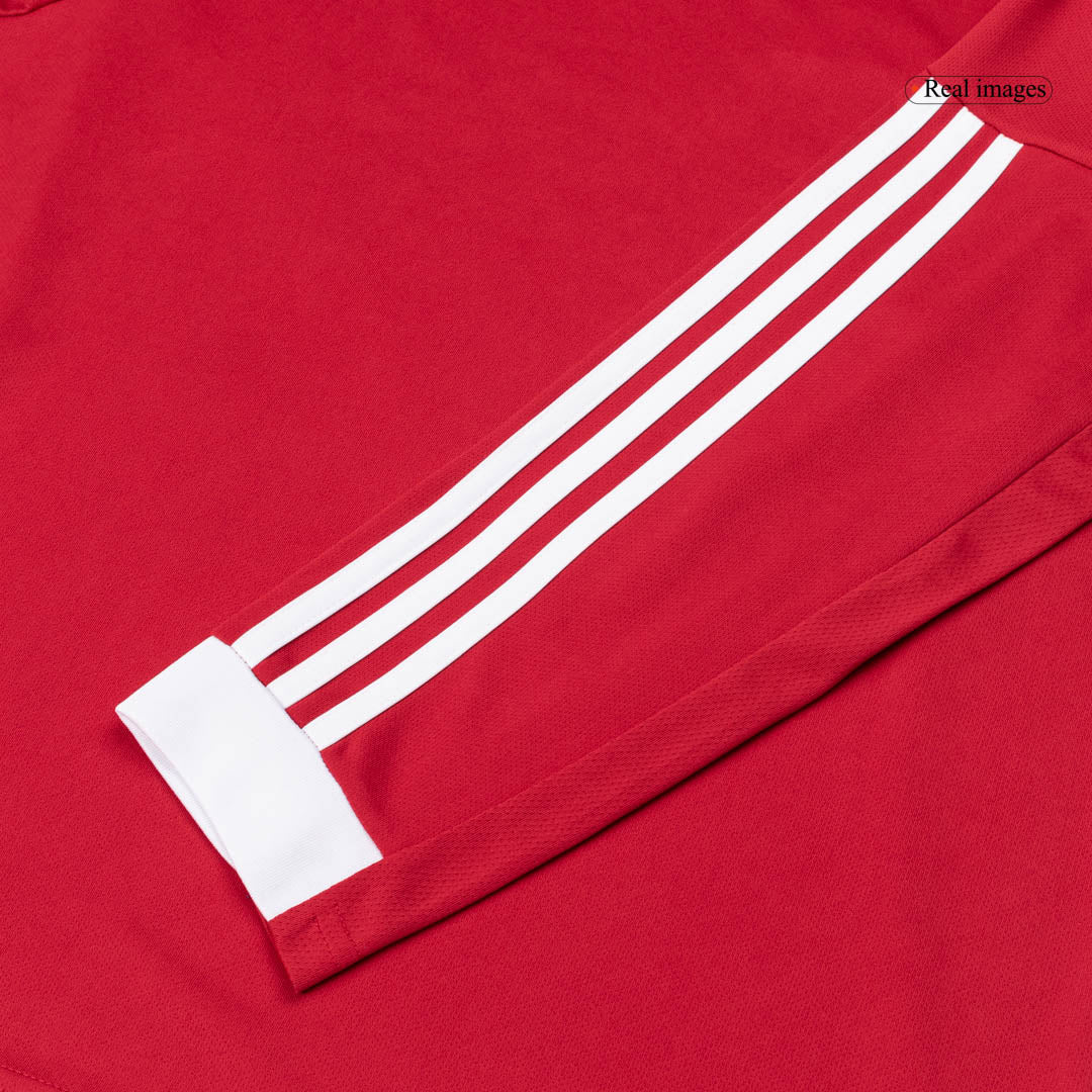 Liverpool Home Long Sleeve Soccer Jersey 2025/26