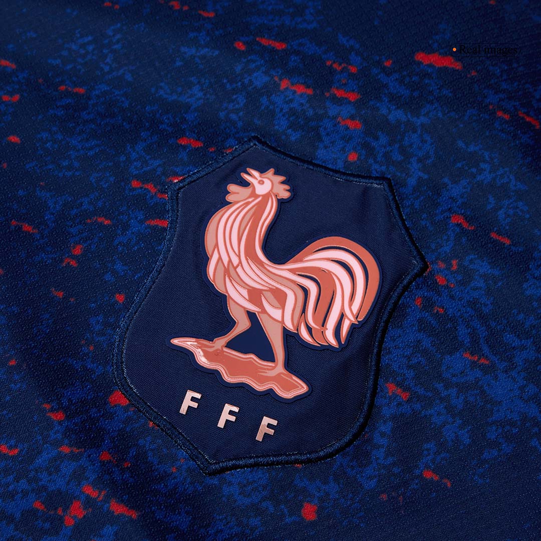 Men's France Home Soccer Jersey 2025 Blue - Women's Euro