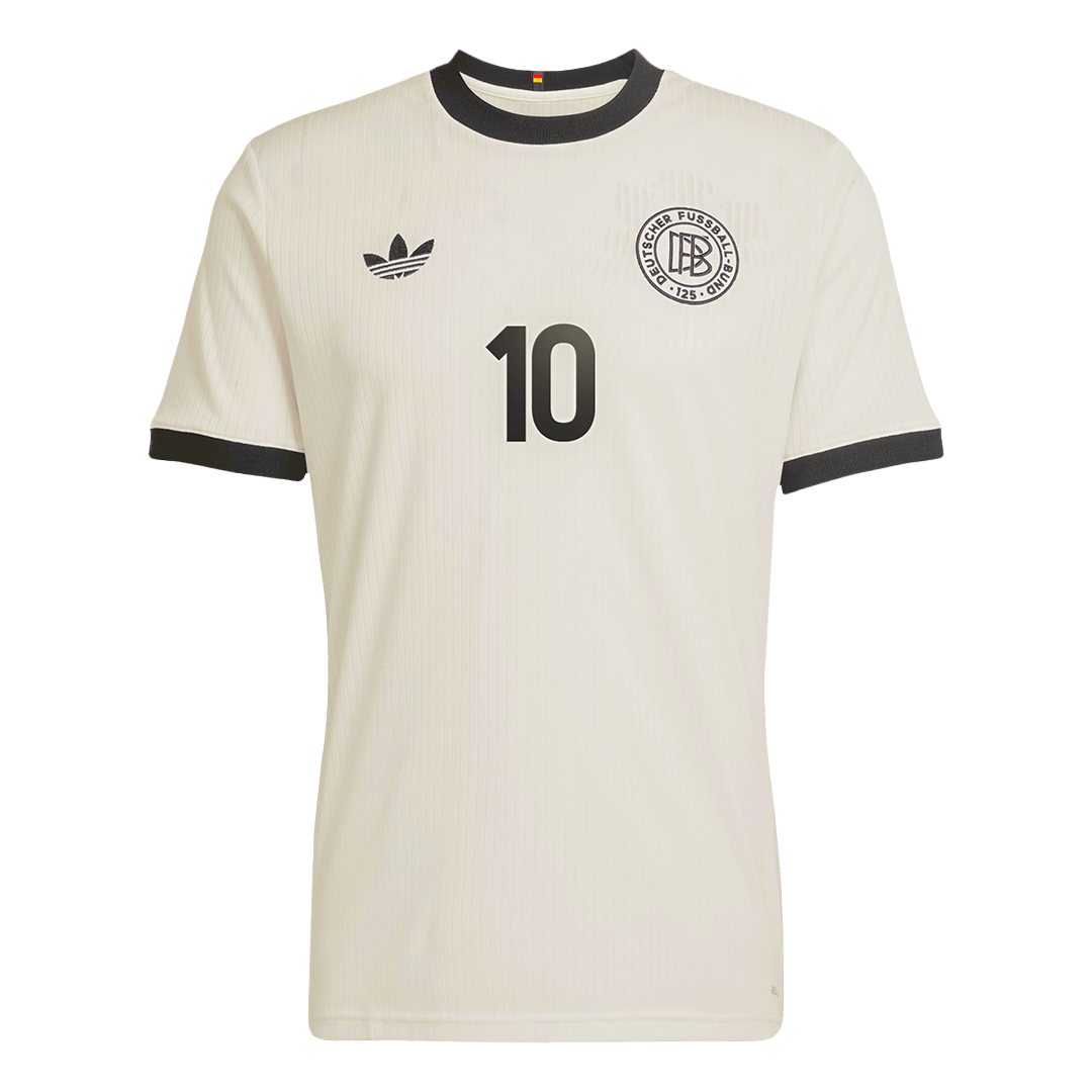 MUSIALA #10 Germany 125th Anniversary Football Jersey 2025 White