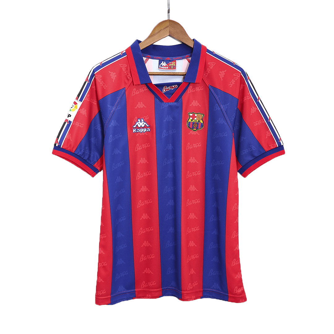 Barcelona 1996/97 Retro Home Soccer Jersey