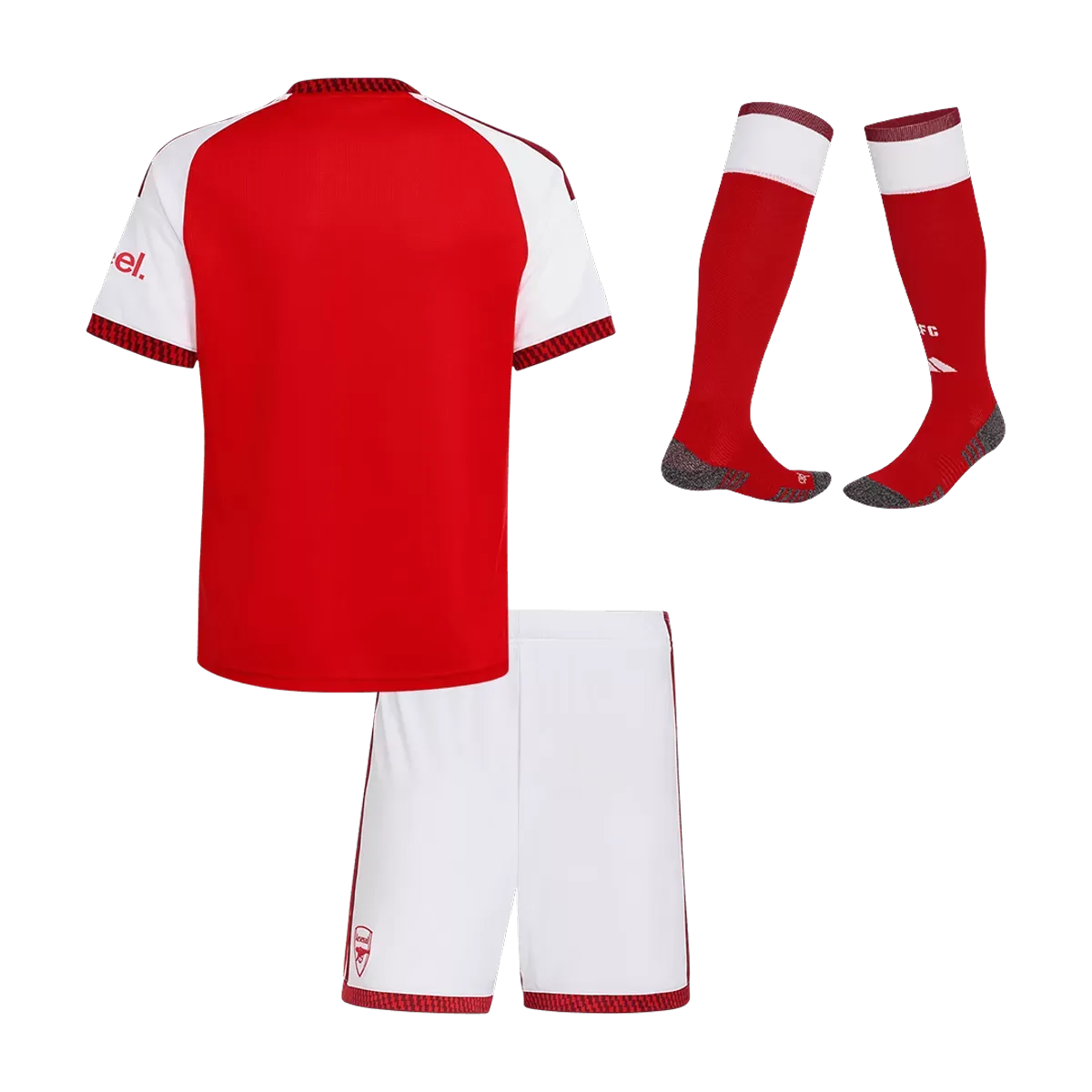 Gunners Kid's Home Soccer Jersey Kit (Jersey+Shorts) 2026/27 Red