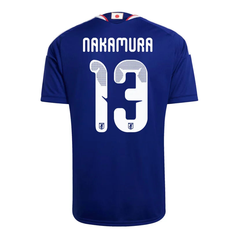 Nakamura #13 Japan 2026 World Cup Home Soccer Jersey | FansJerseyHub
