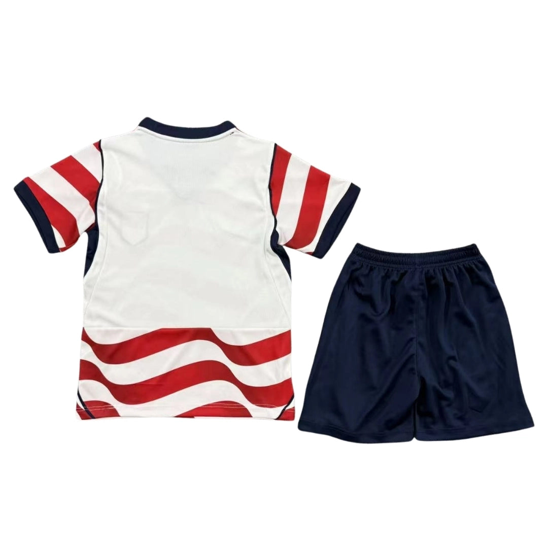 Kit de football domicile USMNT pour enfant (maillot+short) 2026