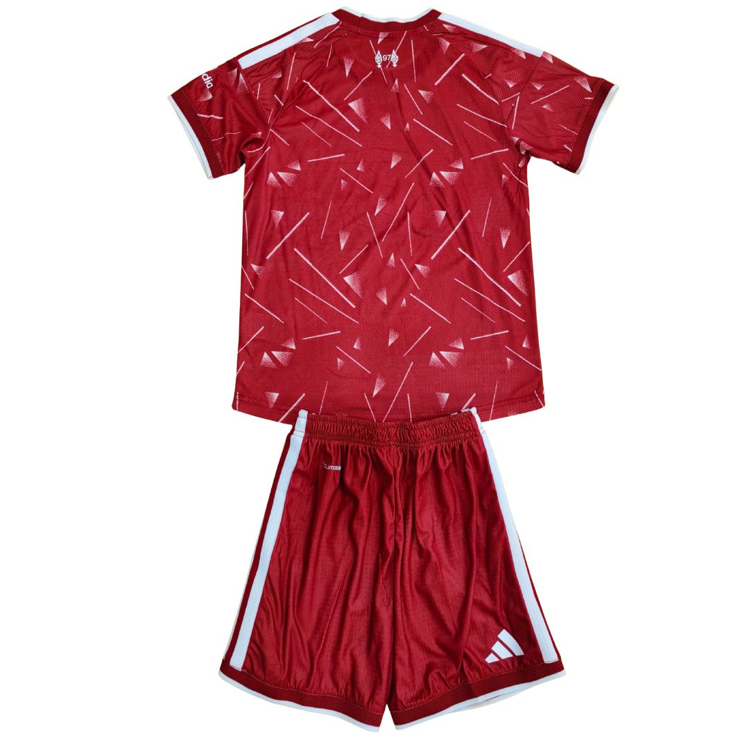 Conjunto infantil de la primera equipación del PSG (camiseta + pantalón corto) 2025/26