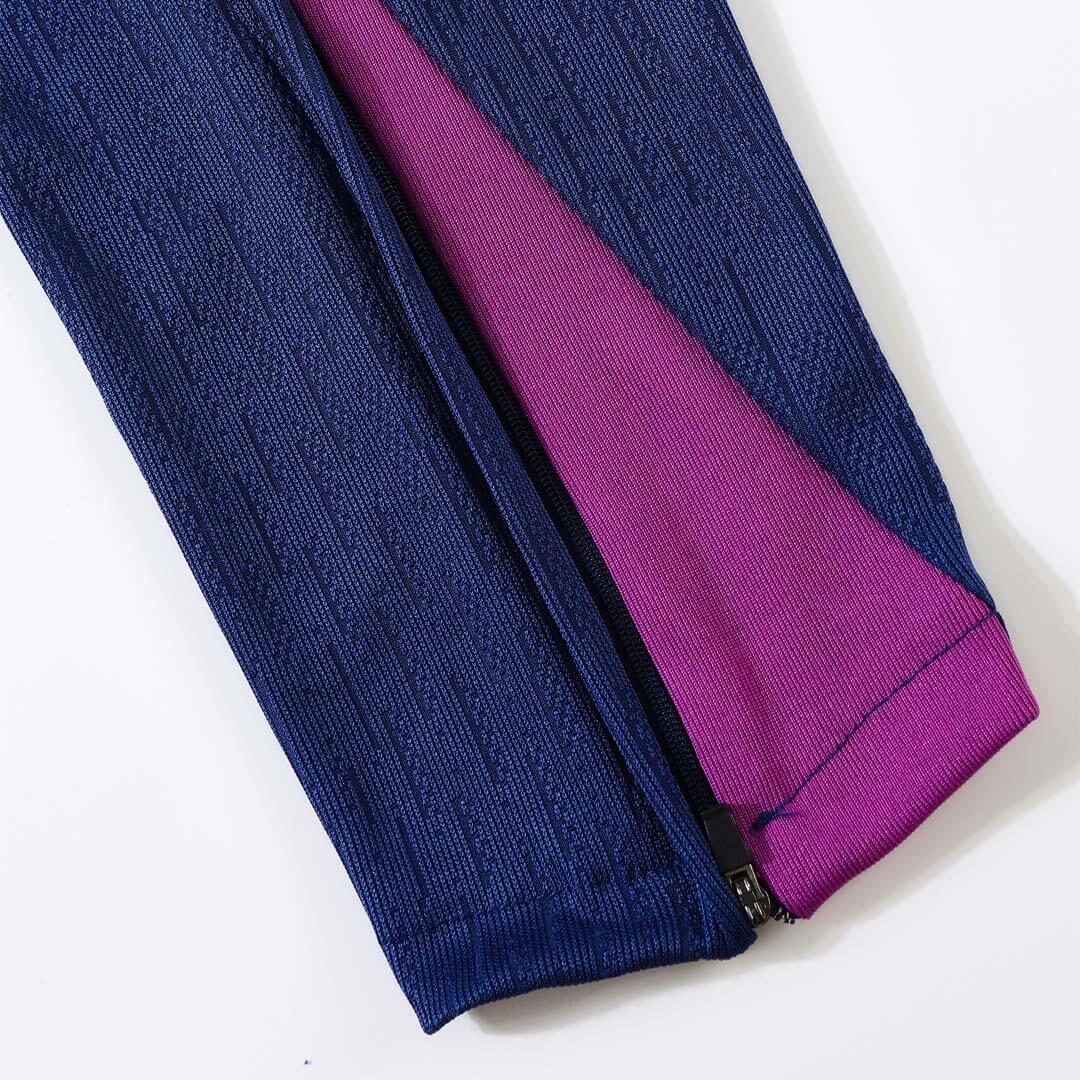 Barcelona Kid's Training Tracksuit 2025/26 Purple 1/4 Zip