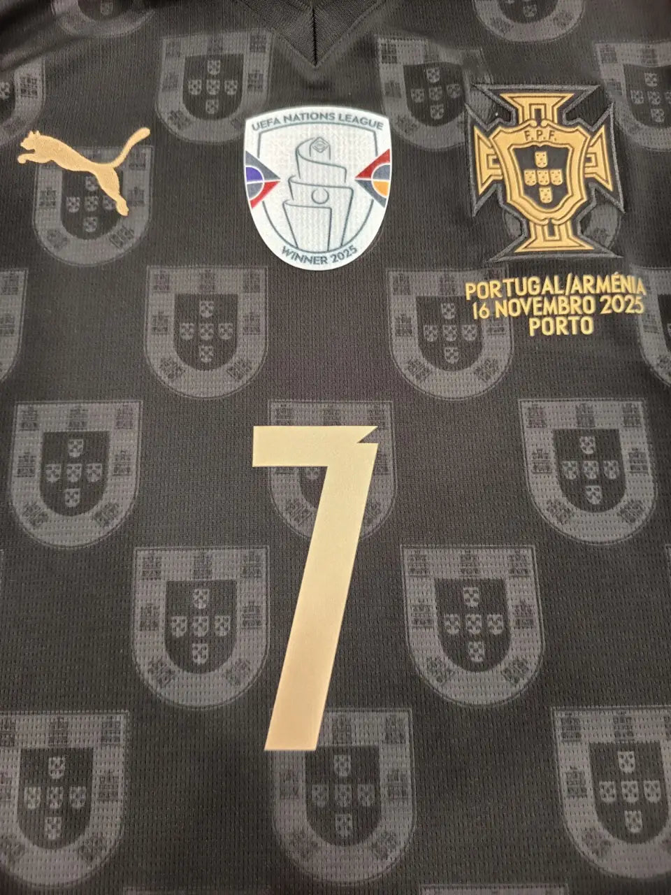 RONALDO #7 Portugal Edición Especial Pantera Negra Jersey Mundial 2026