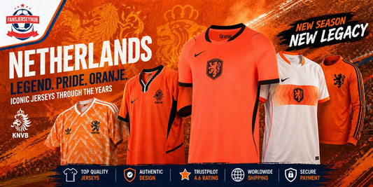 Orange Blood, Legendary Glory: Reliving Holland's Greatest Moments with Affordable Retro Kits