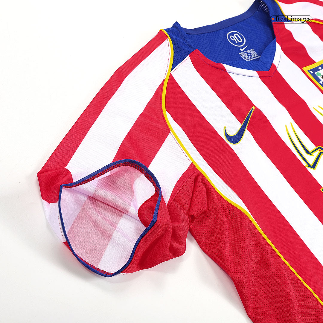 Atletico Madrid 2004/05 Home Retro Football Jersey