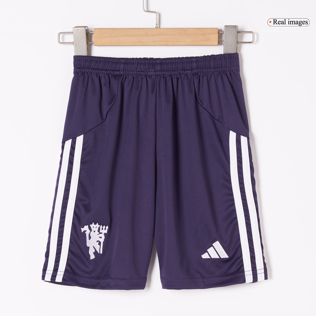 Manchester United Kid's Away Kit - Jersey+Shorts 2025/26