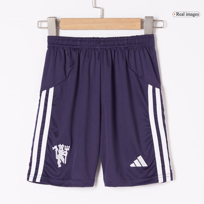 Manchester United Kid's Away Kit - Jersey+Shorts 2025/26