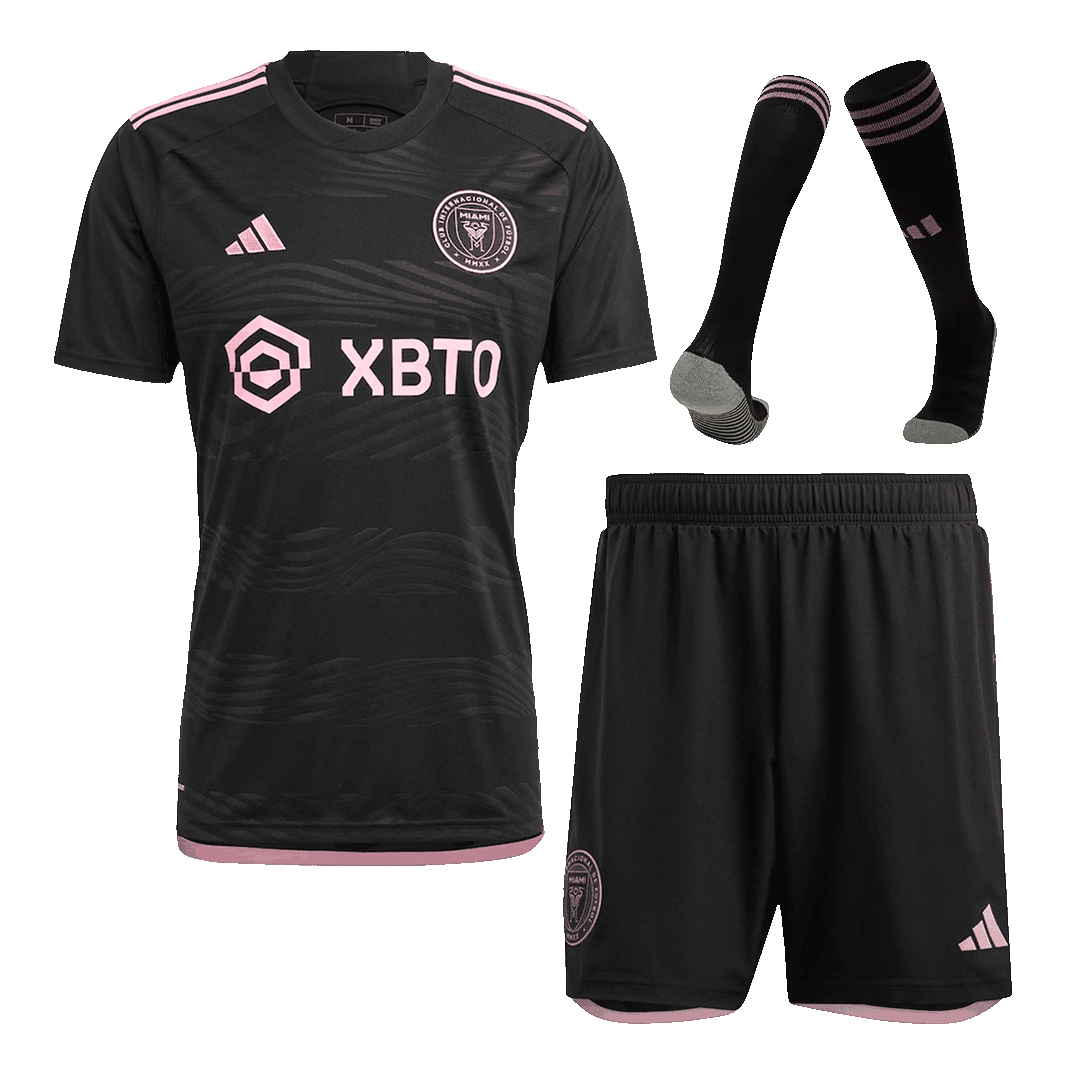 Inter Miami CF Away Soccer Jersey Kit (Jersey+Shorts+Socks) 2023