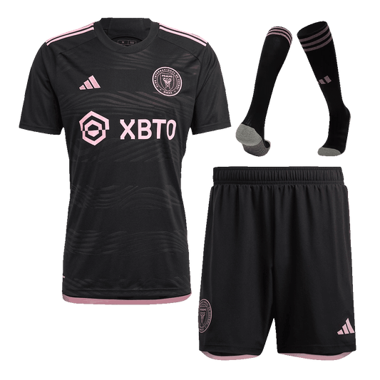 Inter Miami CF Away Soccer Jersey Kit (Jersey+Shorts+Socks) 2023
