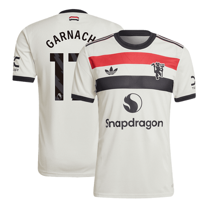 GARNACHO #17 Manchester United Third Away Player Version Soccer Jersey 2024/25