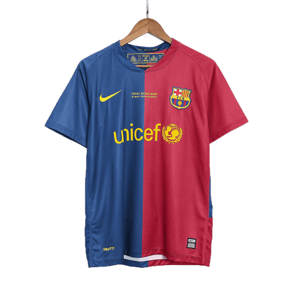 Barcelona MESSI #10 2008/09 Retro Home Soccer Jersey - UCL
