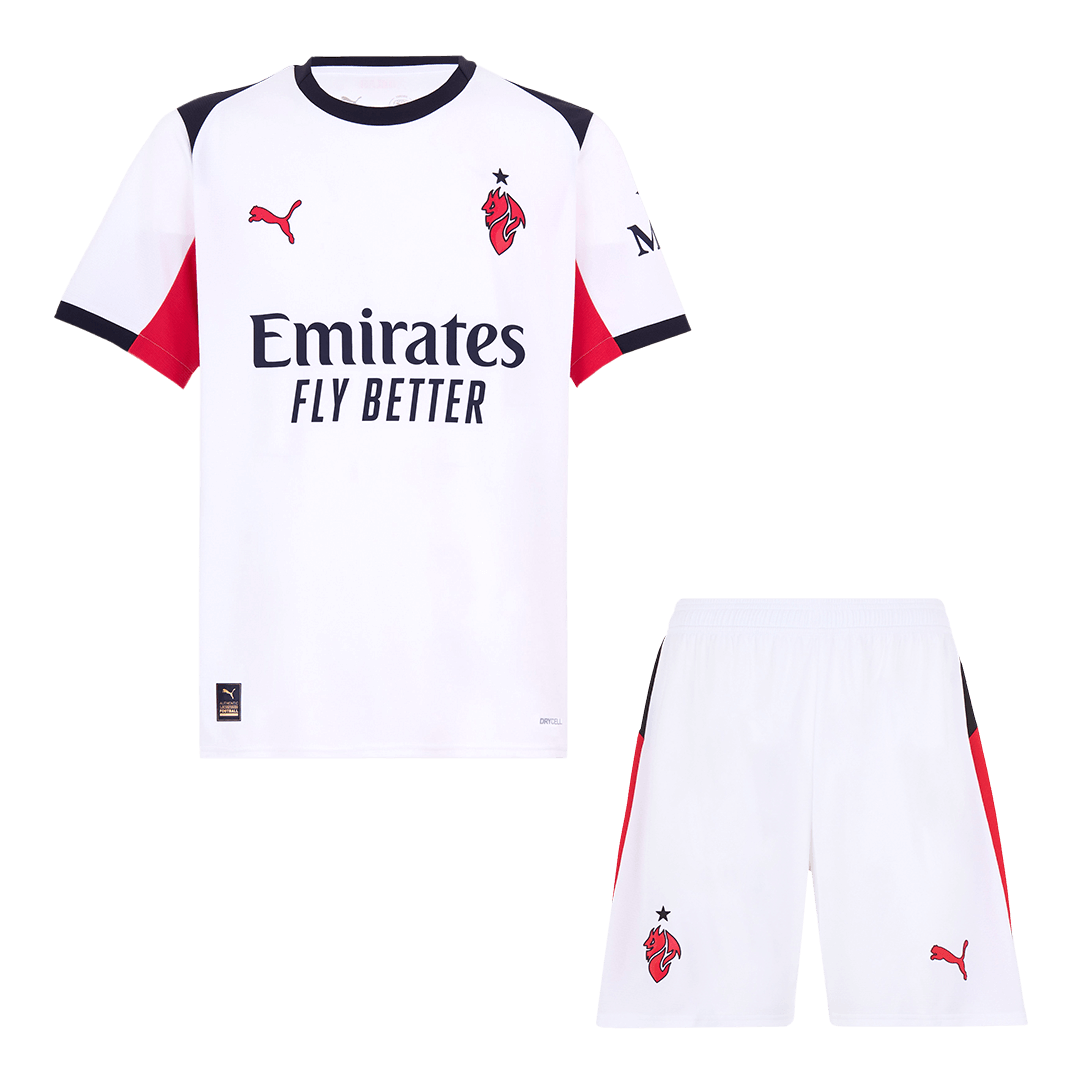 AC Milan Away Kit - Jersey+Shorts 2025/26
