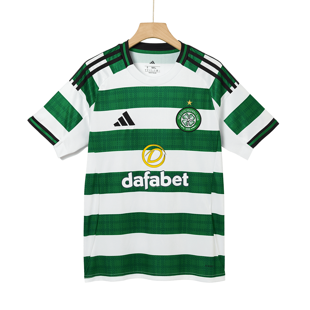 Celtic Home Soccer Jersey 2025/26 Green&White